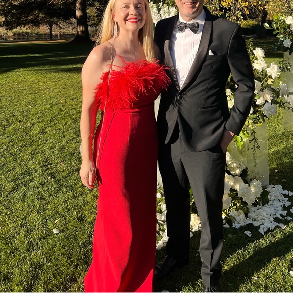 Rebecca Vallance Scarlett Strapless Gown Size 10 (fits 10-12) - Picture 8 of 10